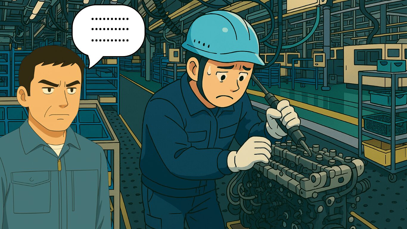 工場勤務では上司の指示や監視が多くストレスを感じやすい一方で長距離トラック運転手は命令や指示が少ないことを解説