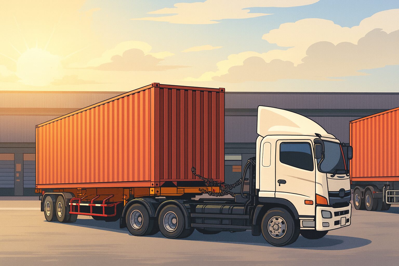 トレーラーは進入できる現場が限られるため運行ルートや仕事選びに注意が必要
